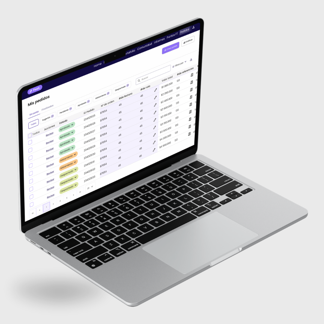 laptop with app horeca | imagine apps works